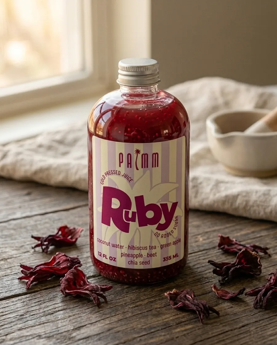 Ruby cold-pressed juice